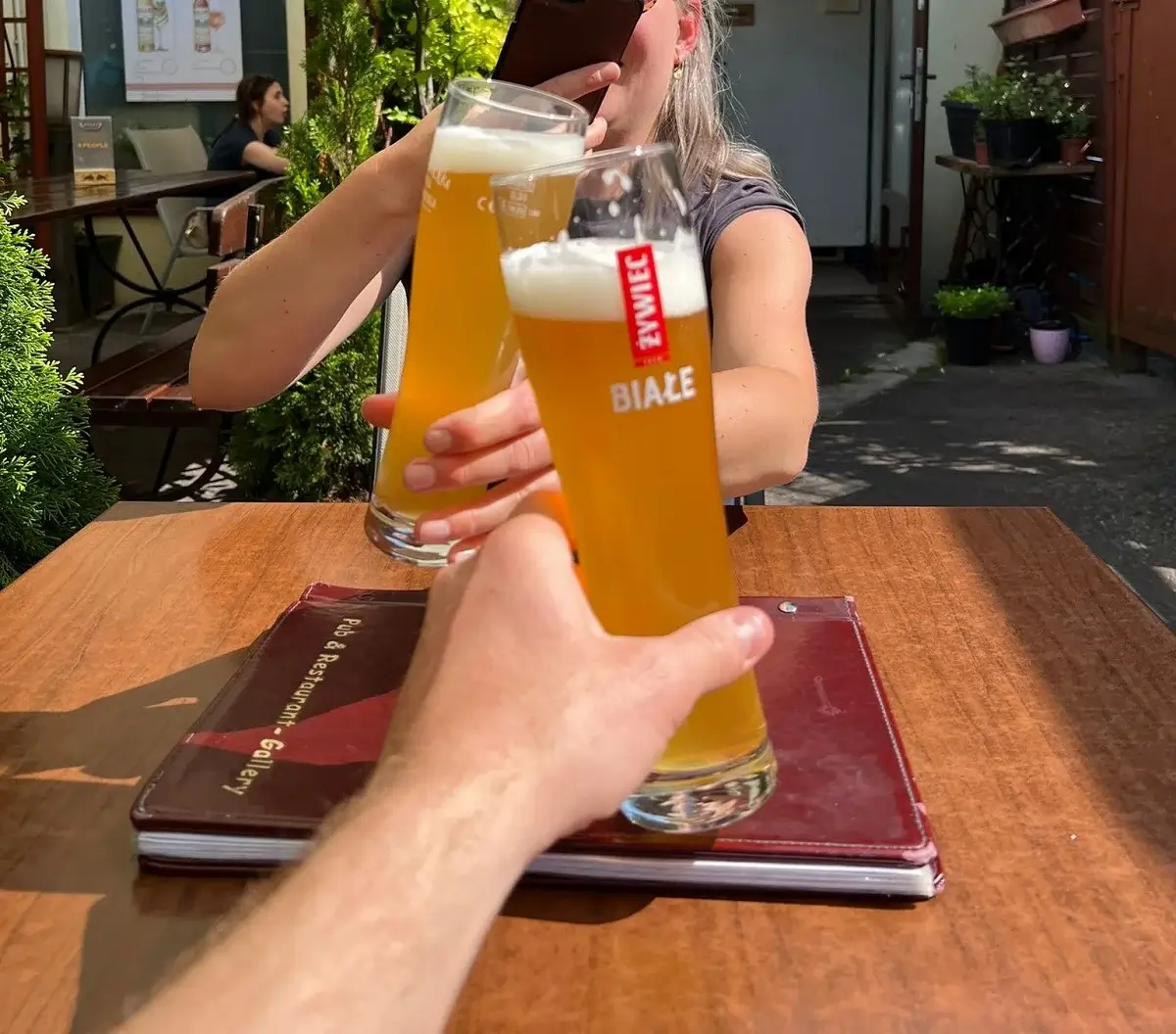 Bier drinken Krakau